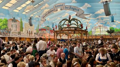 Oktoberfest na Theresienwiese v Mnichově